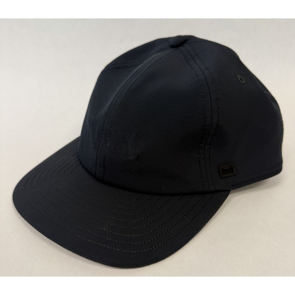 Melin The Legend Hydro Performance Dad Hat Black Small S/M Water Resistant